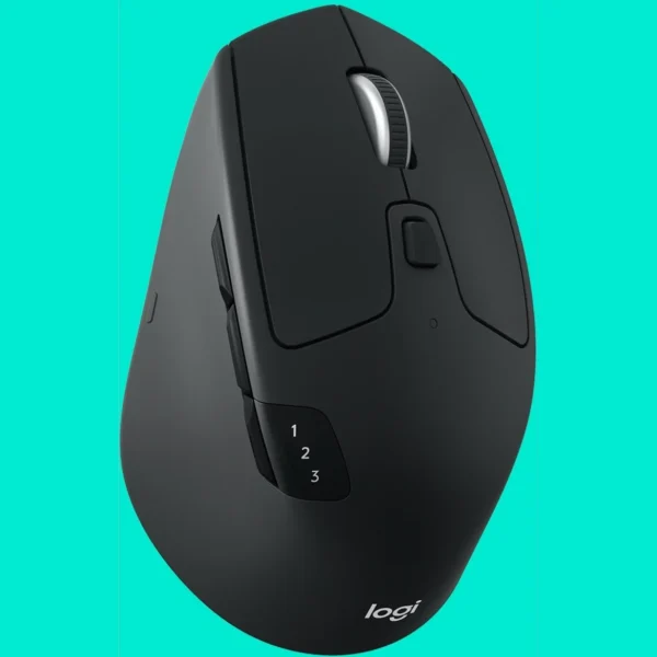 Logitech M720 Triathlon Multi-Computer Wireless Mouse (Black) - Image 7