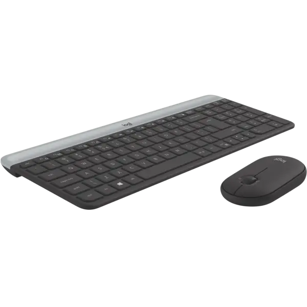 Logitech MK470 Slim Wireless Keyboard and Mouse Combo (Graphite) English - Image 5